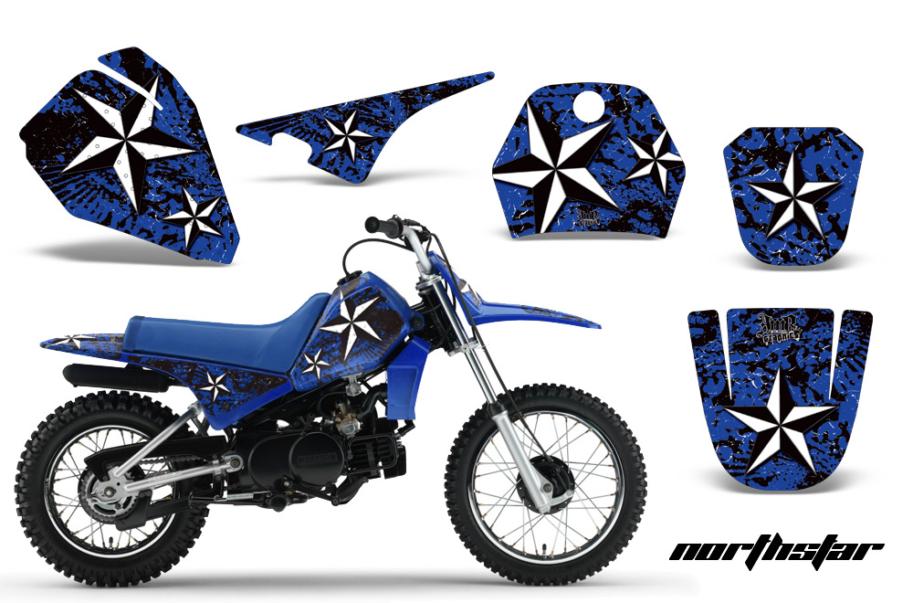 Yamaha PW80 Graphics Kit NS BL